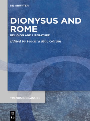 cover image of Dionysus and Rome
